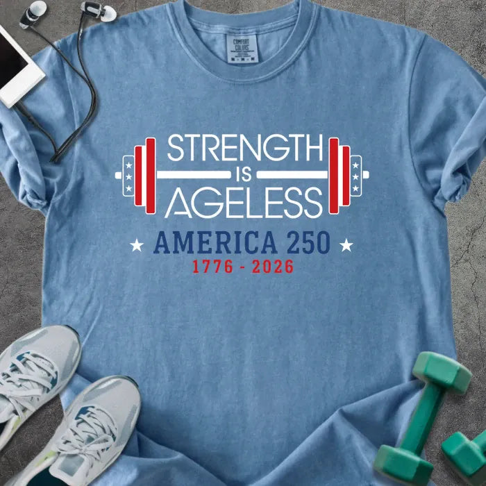T-Shirt Blue Jean / S America Ageless Heavyweight Tee