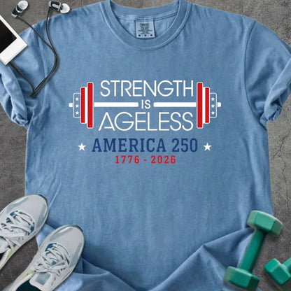T-Shirt Blue Jean / S America Ageless Heavyweight Tee