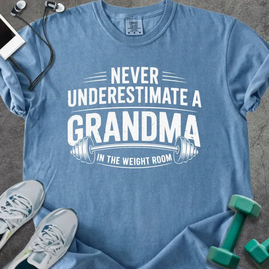 T-Shirt Blue Jean / S Grandma Weight Heavyweight Tee