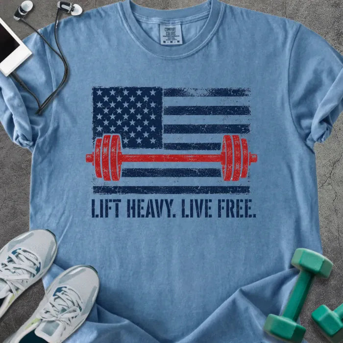 T-Shirt Blue Jean / S Lift Free Heavyweight Tee