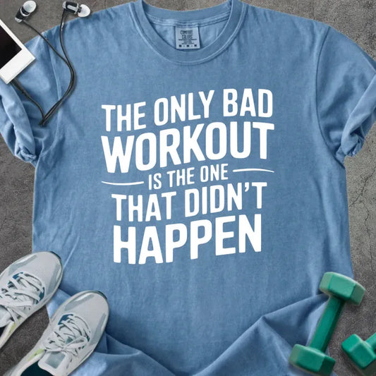 T-Shirt Blue Jean / S Only Workout Heavyweight Tee