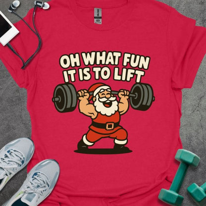 T-Shirt Cherry Red / S Fun To Lift T-Shirt