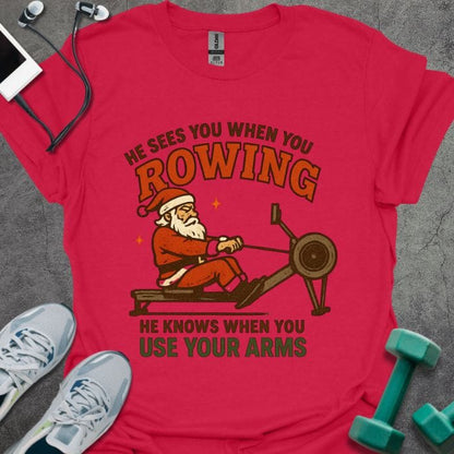 T-Shirt Cherry Red / S Use Arm T-Shirt