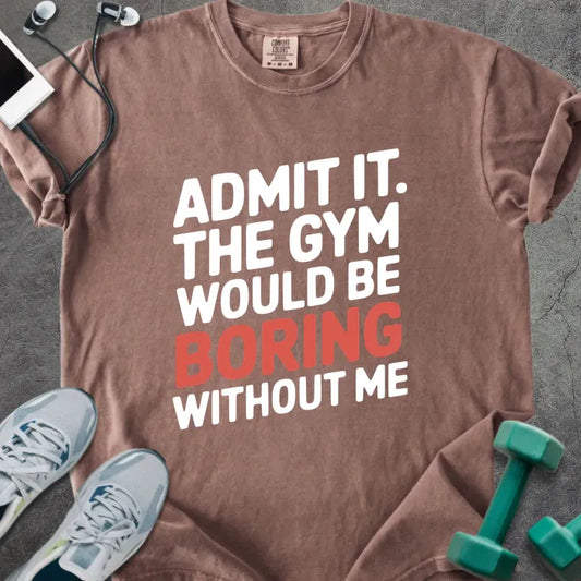 T-Shirt Espresso / S Admit It Heavyweight Tee