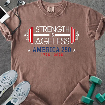 T-Shirt Espresso / S America Ageless
