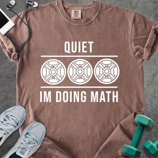 T-Shirt Espresso / S Doing Math Heavyweight Tee