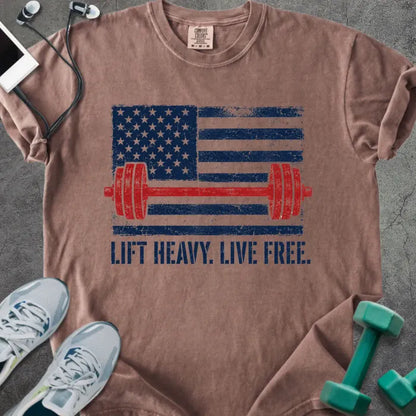 T-Shirt Espresso / S Lift Free Heavyweight Tee
