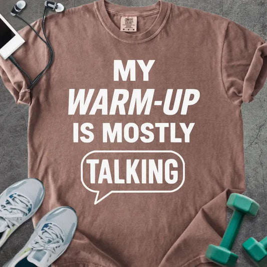 T-Shirt Espresso / S Mostly Talking Heavyweight Tee