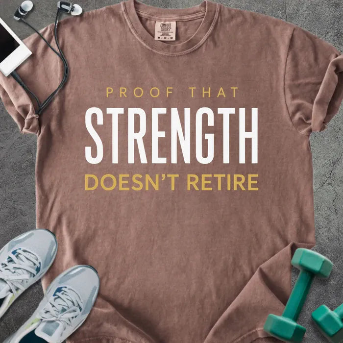 T-Shirt Espresso / S Never Retires Heavyweight Tee