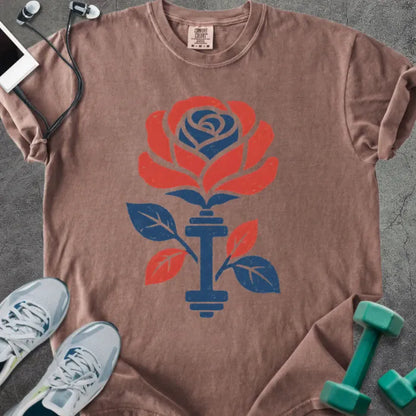 T-Shirt Espresso / S Patriot Rose Heavyweight Tee