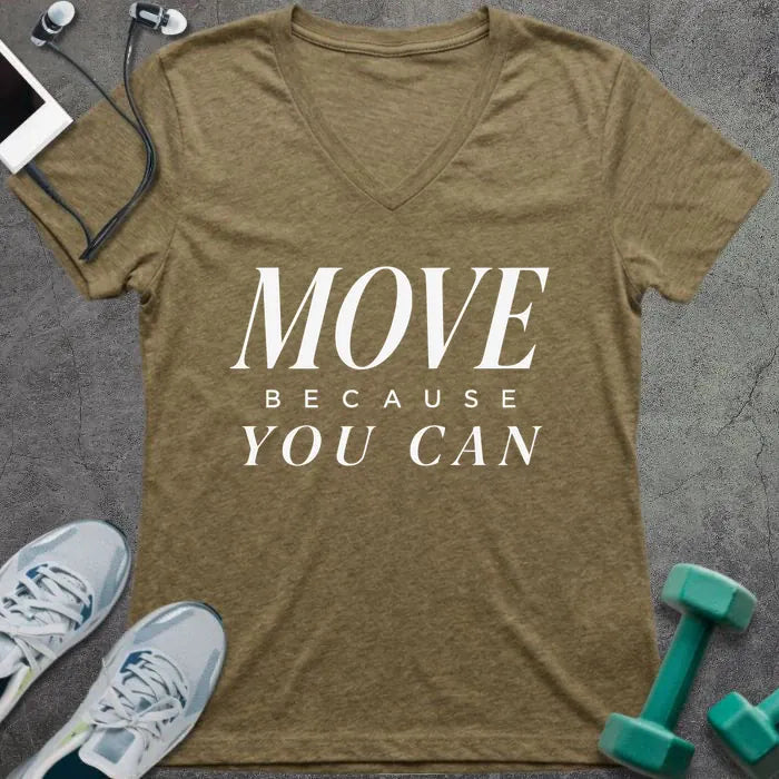 T-Shirt Heather Olive / S Move Freely