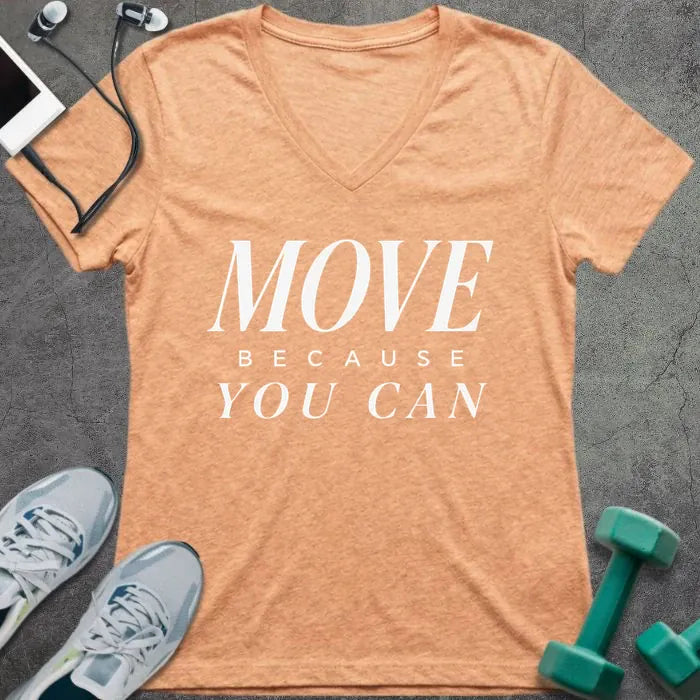 T-Shirt Heather Peach / S Move Freely