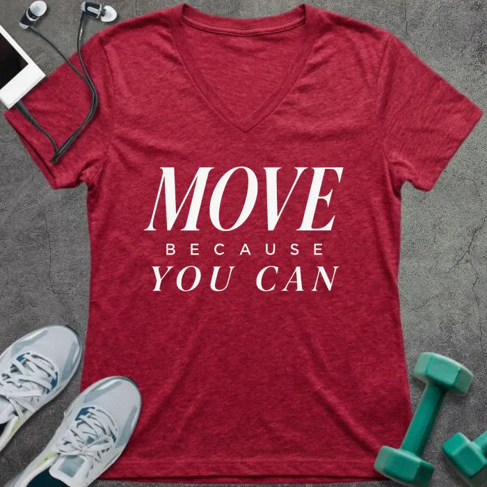 T-Shirt Heather Red / S Move Freely