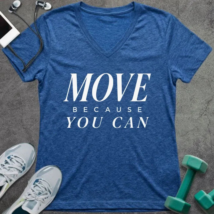 T-Shirt Heather True Royal / S Move Freely