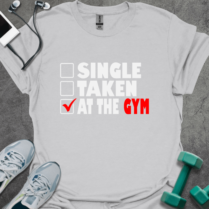 T-Shirt Ice Grey / S At The Gym T-Shirt
