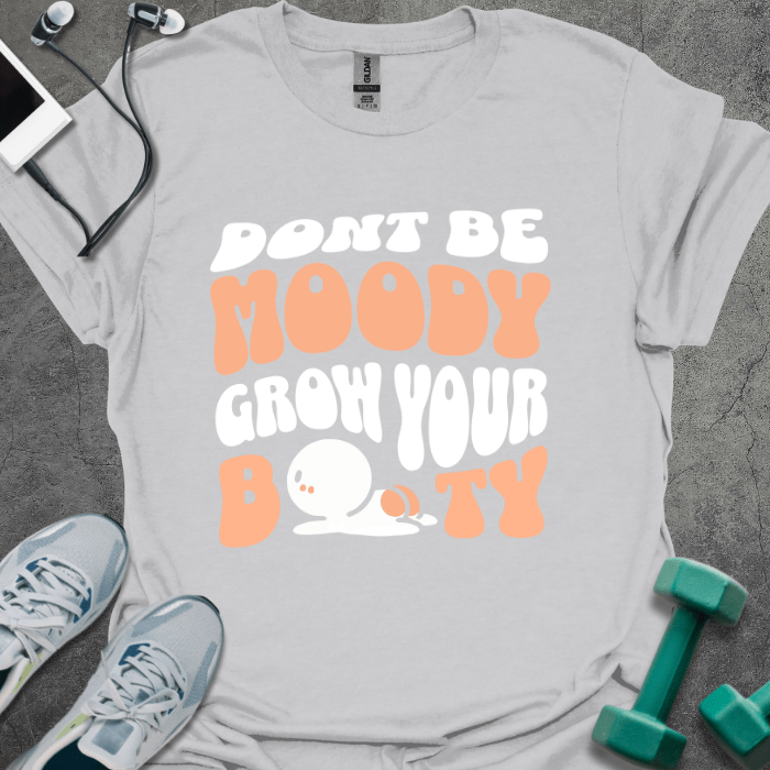 T-Shirt Ice Grey / S Don't Be Moody T-Shirt