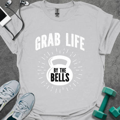 T-Shirt Ice Grey / S Grab Life By The Bells T-Shirt