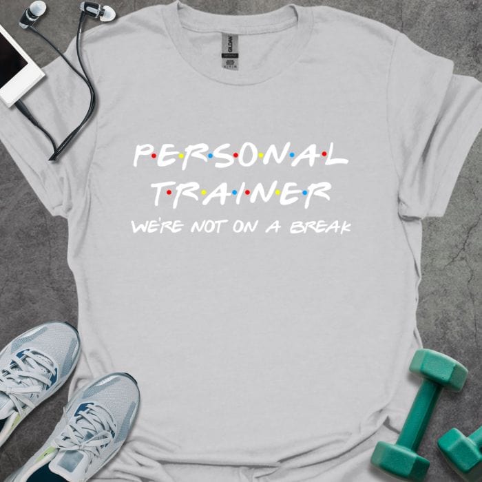 T-Shirt Ice Grey / S Not On a Break T-Shirt