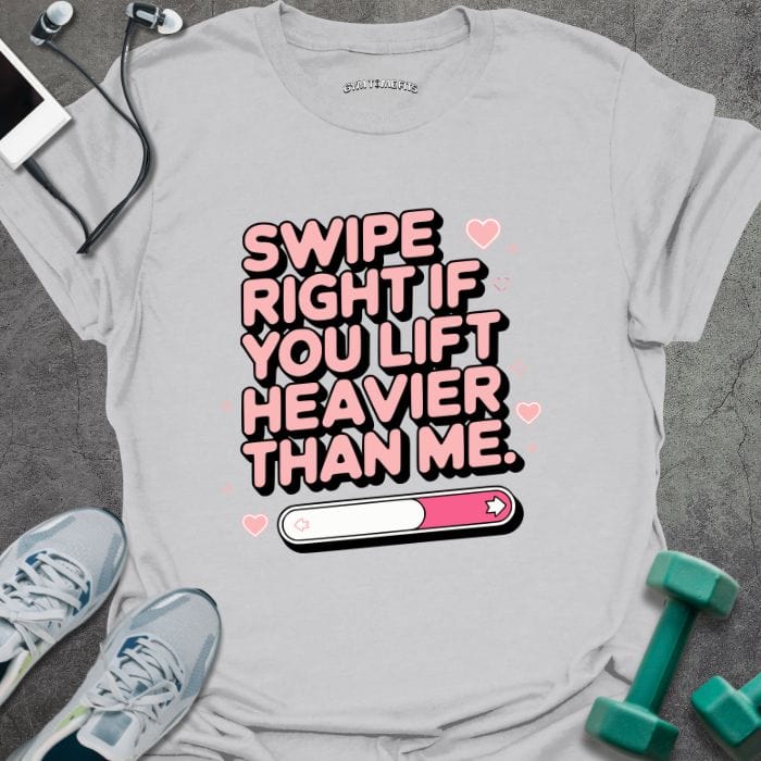 T-Shirt Ice Grey / S Swipe Right T-Shirt