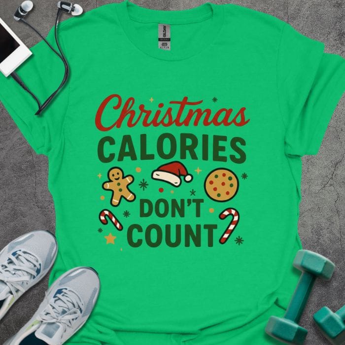T-Shirt Irish Green / S Christmas Don't Count T-Shirt