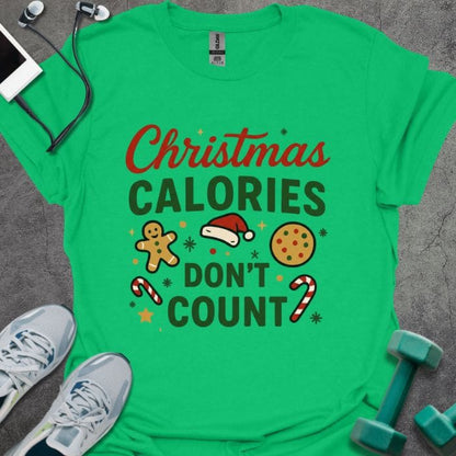 T-Shirt Irish Green / S Christmas Don't Count T-Shirt