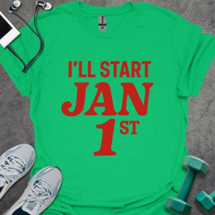 T-Shirt Irish Green / S Jan First T-Shirt