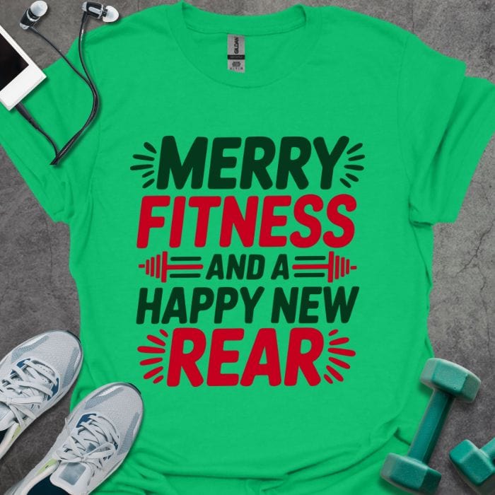 T-Shirt Irish Green / S Merry Fitmas T-Shirt