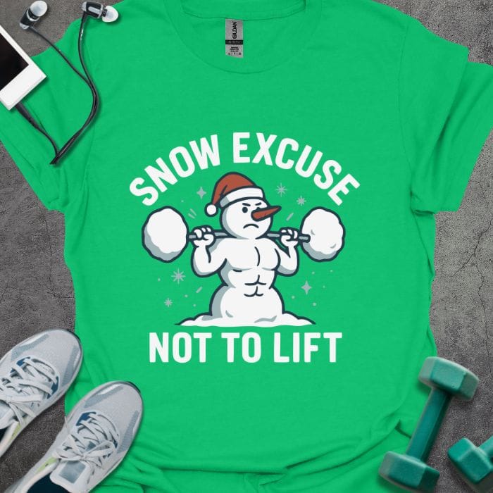 T-Shirt Irish Green / S Snow Excuses T-Shirt