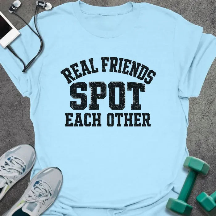 T-Shirt Light Blue / M Friends Spot T-Shirt