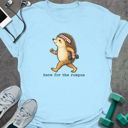 T-Shirt Light Blue / M Hedgehog Rumpus T-Shirt