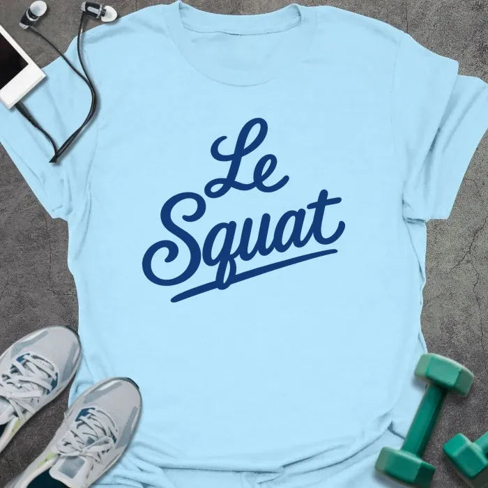 T-Shirt Light Blue / M Le Squat T-Shirt