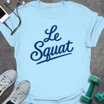 T-Shirt Light Blue / M Le Squat T-Shirt