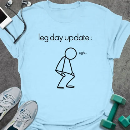 T-Shirt Light Blue / M Ugh Update T-Shirt
