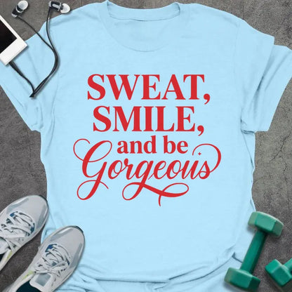 T-Shirt Light Blue / S Be Gorgeous T-Shirt
