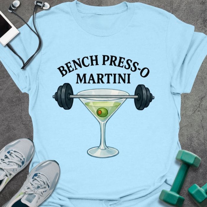 T-Shirt Light Blue / S Bench Presso T-Shirt