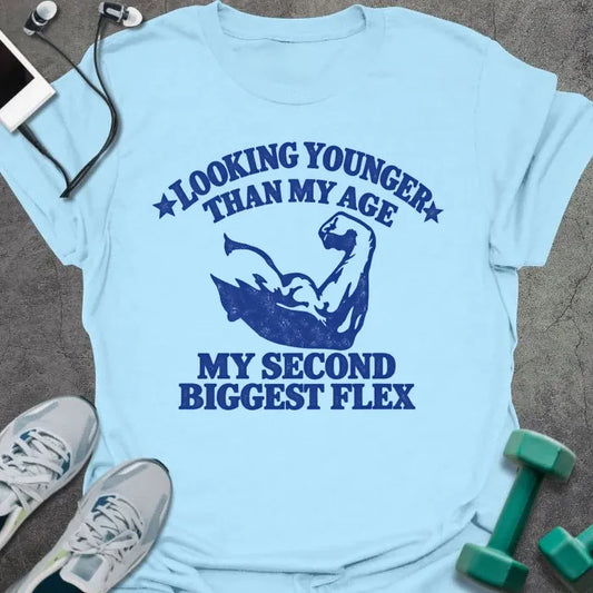 T-Shirt Light Blue / S Biggest Flex T-Shirt