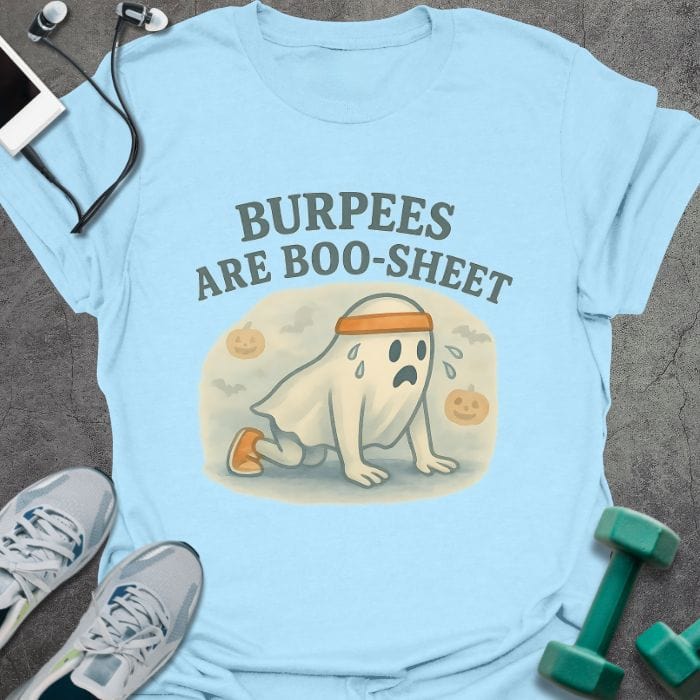 T-Shirt Light Blue / S Boo Sheet T-Shirt