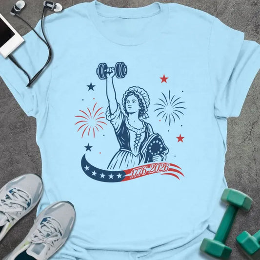 T-Shirt Light Blue / S Colonial Lifts T-Shirt