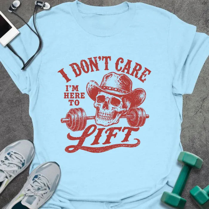 T-Shirt Light Blue / S Cowboy Lift T-Shirt