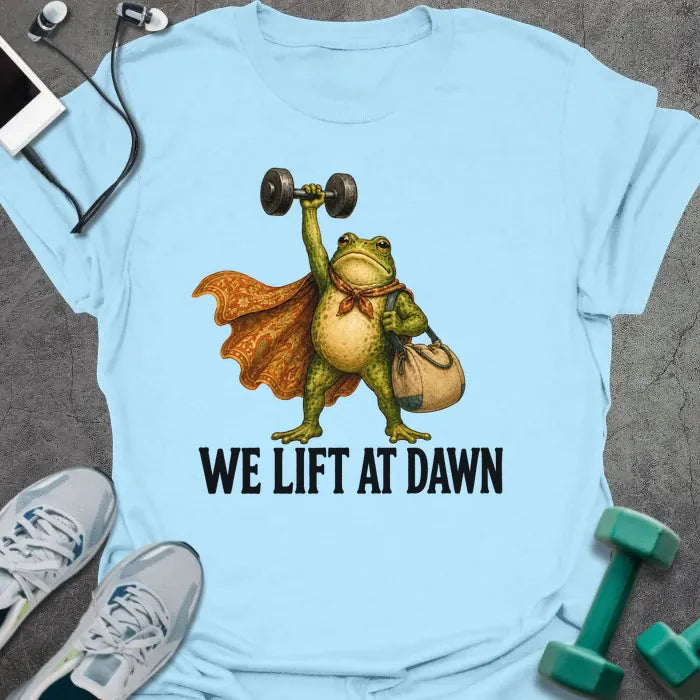 T-Shirt Light Blue / S Dawn Frog T-Shirt