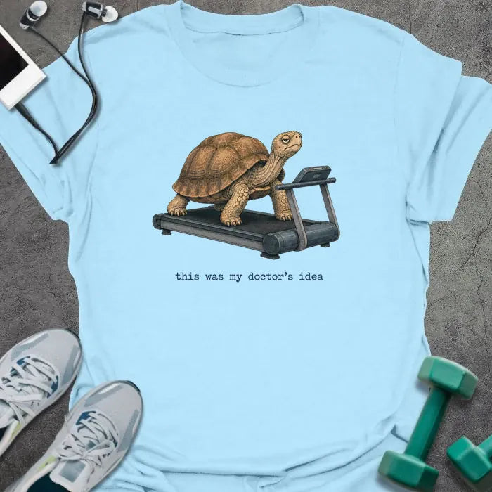 T-Shirt Light Blue / S Doctors Treadmill T-Shirt