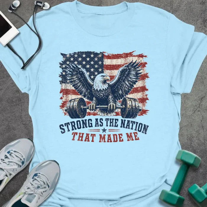 T-Shirt Light Blue / S Eagle Nation T-Shirt