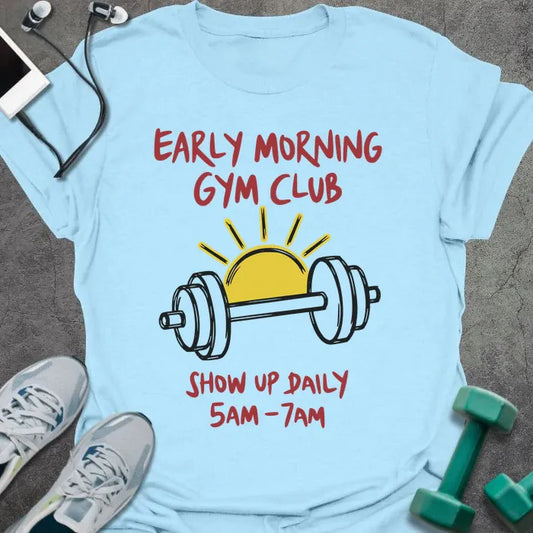 T-Shirt Light Blue / S Early Morning T-Shirt