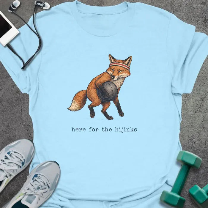 T-Shirt Light Blue / S Fox Hijinks T-Shirt
