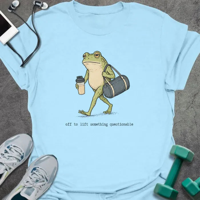 T-Shirt Light Blue / S Frog Lifts T-Shirt