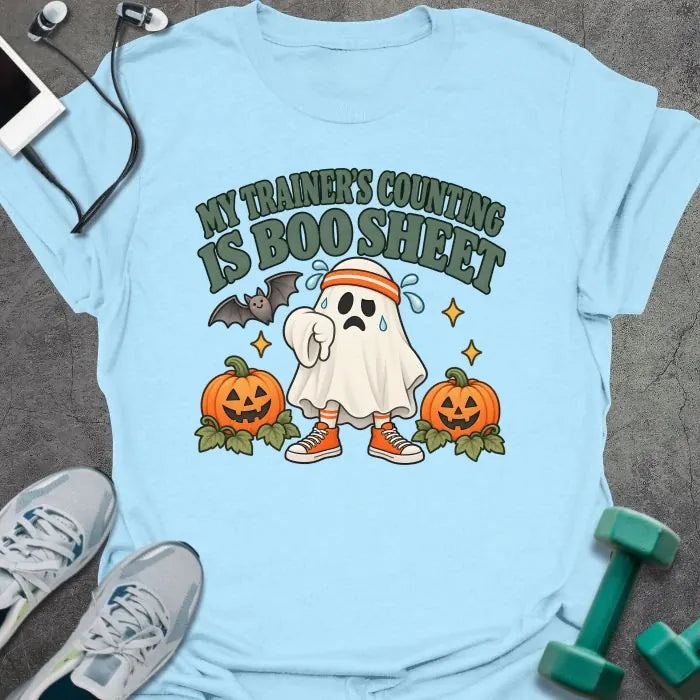 T-Shirt Light Blue / S Ghost Counting T-Shirt