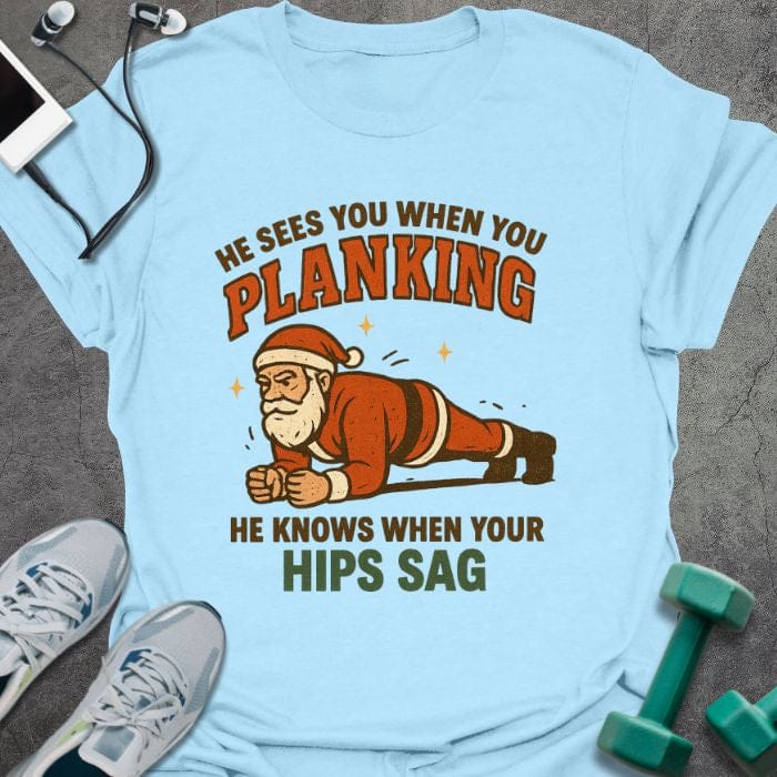 T-Shirt Light Blue / S Hip Sag T-Shirt