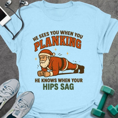 T-Shirt Light Blue / S Hip Sag T-Shirt