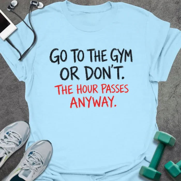 T-Shirt Light Blue / S Hour Passes T-Shirt