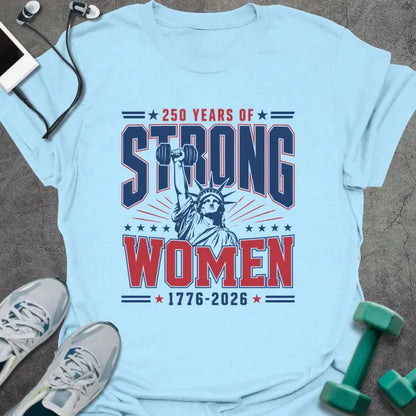 T-Shirt Light Blue / S Liberty Strong T-Shirt